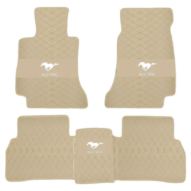 Car Floor Mats For Ford Mustang 2005-2023 Custom Auto Carpets All Weather Liners