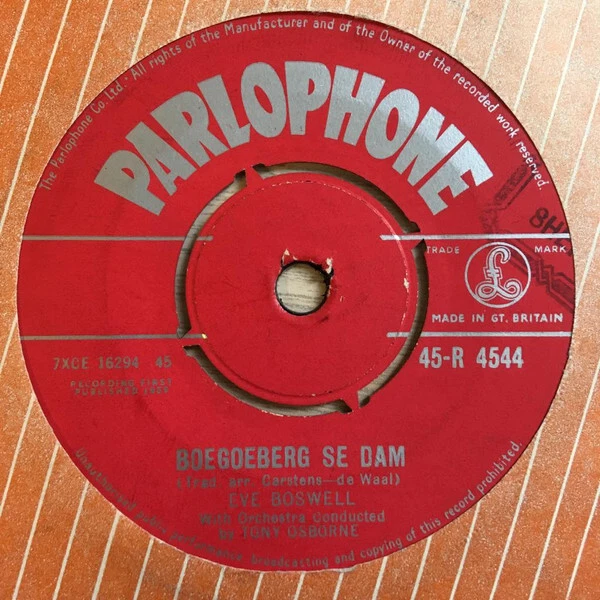 Eve Boswell - Boegoeberg Se Dam, 7",(Vinyl)