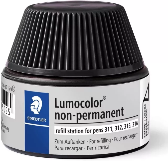 STAEDTLER Lumocolor Refill Station non permanent schwarz 15 ml