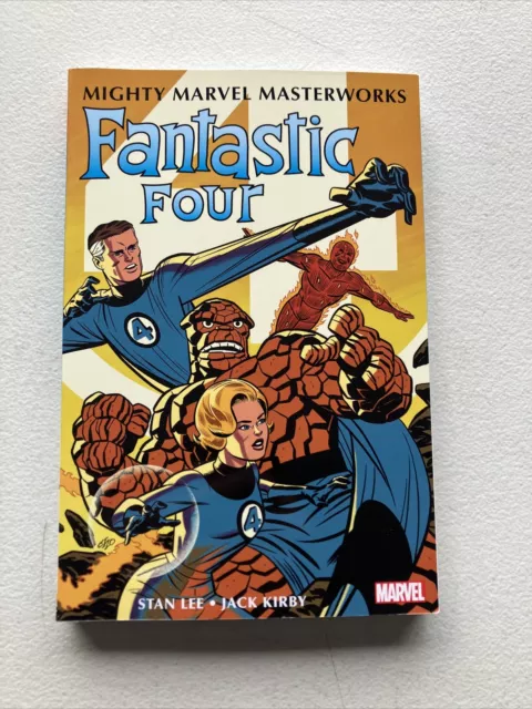 Mighty Marvel Masterworks: The Fantastic Four Vol. 1 by Stan Lee (English) Paper