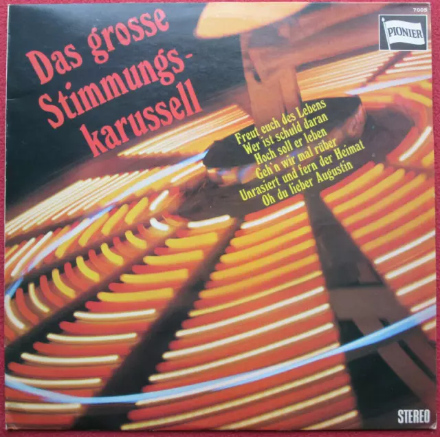 Das grosse Stimmungskarussell LP Vinyl Ein Prosit der Gemütlichkeit uvm