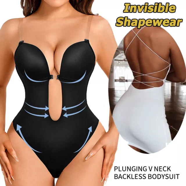 U Plunge Backless Strapless Bodysuit FOR SALE! - PicClick UK