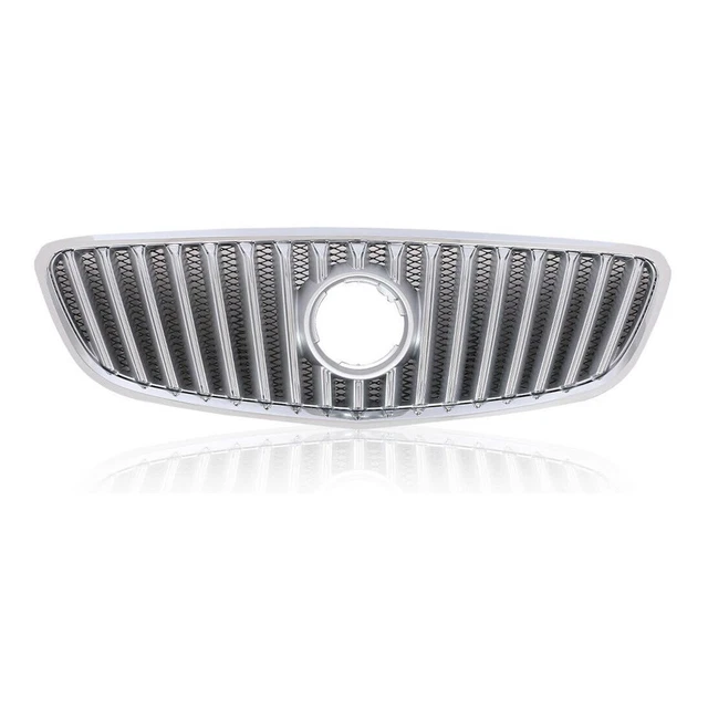 Fit For 2010-2013 Buick Lacrosse Front Upper Bumper Grille Grill Black Chrome