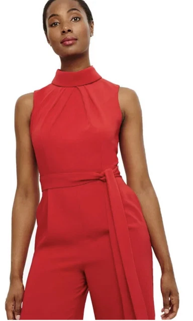 Red jumpsuit size best sale 18