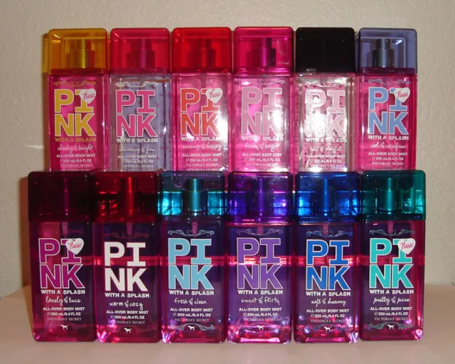 (1) Victoria's Secret PINK All-Over Body Mist Spray 8.4oz ~ u pick ~