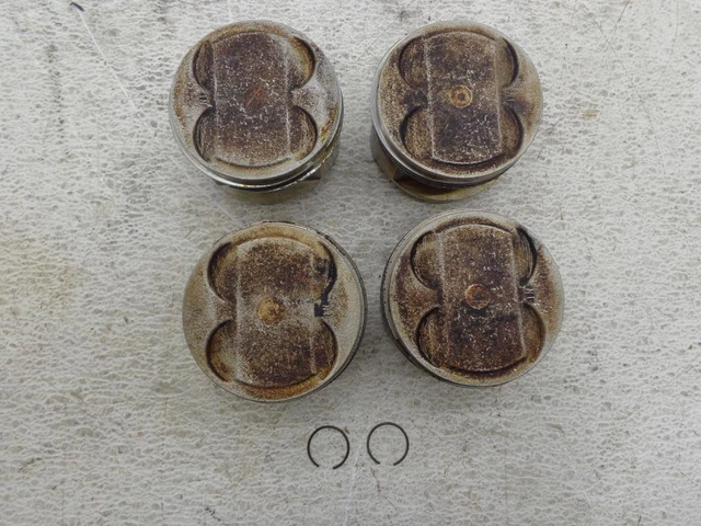 Honda VF1100 PISTON 1983-1986 VF1100C Magna 1984-1985 VF1100S Sabre V65 SET OF 4
