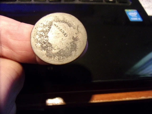 Collectible Antique US Coronet Head Large Cent - 1825 - $2 s/h