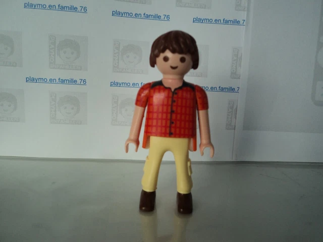 Figurine PLAYMOBIL Vintage Jardinier 1993 - Set City Life Town 3752