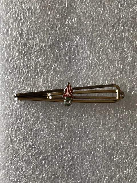 Pince à Cravate Insigne Bataillon De Joinville - Sport Militaire Coq, France