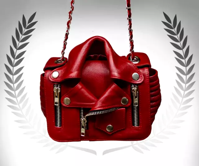 Luxury Women Rock Style Bag - Genuine Leather!! - Express Delivery Worldwide!