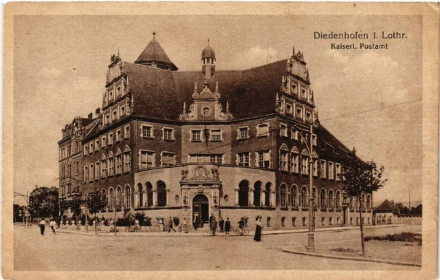 CPA AK DIEDENHOFEN - Kaiserl. Postamt (454781)