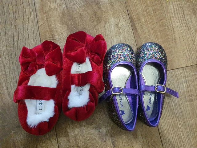 Baby Girl Size 6 party/occasion Shoes bundle Next And John Lewis