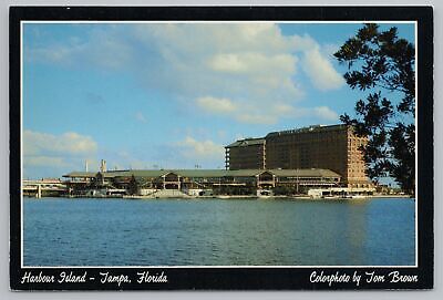 Tampa Florida~Harbour Island~Market Place~Hotel~Continental Postcard
