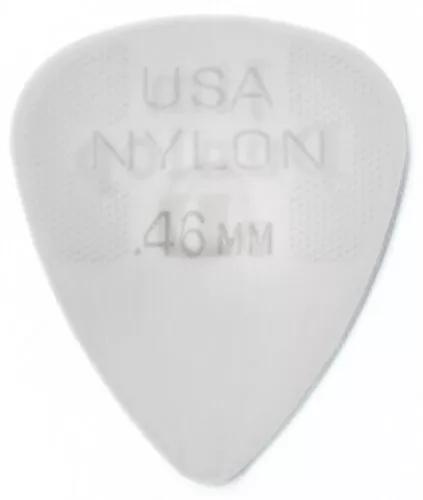 Dunlop Nylon Standard Plektren - 0,46 mm - creme (1, 3, 6, 12 oder 72 Stück)