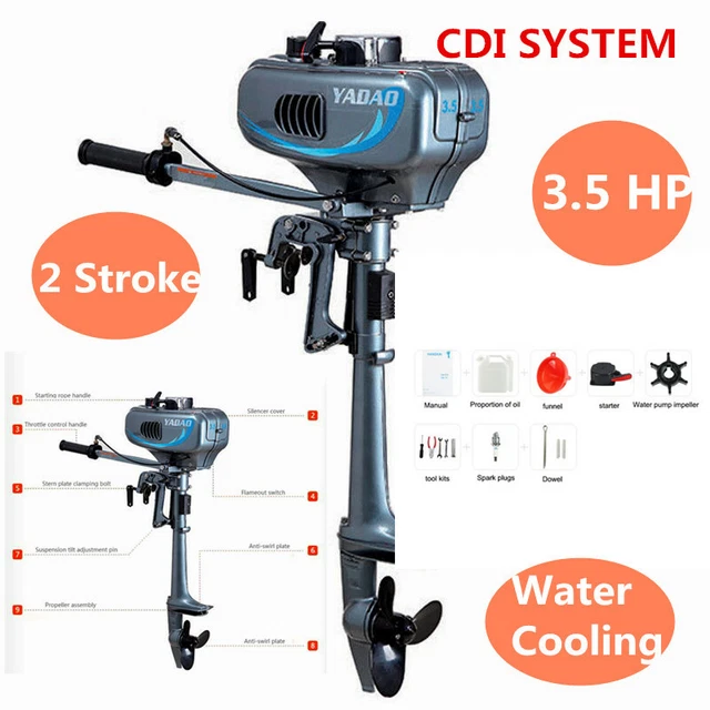 Elica In Alluminio Per Motore Fuoribordo 30-60HP | 3 Pale | Facile Da Installare - Foto 2