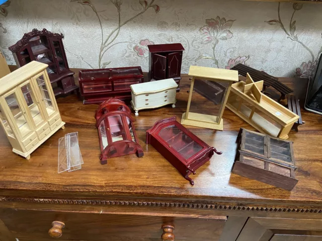 dolls house furniture 1/12 scale job lot Broken