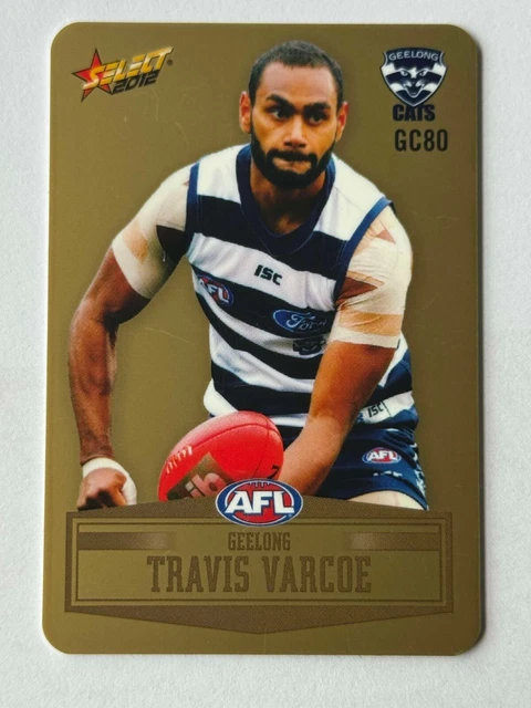 2012 SELECT CHAMPIONS Gold Parallel - Travis Varcoe GC80 Geelong $2.00 ...