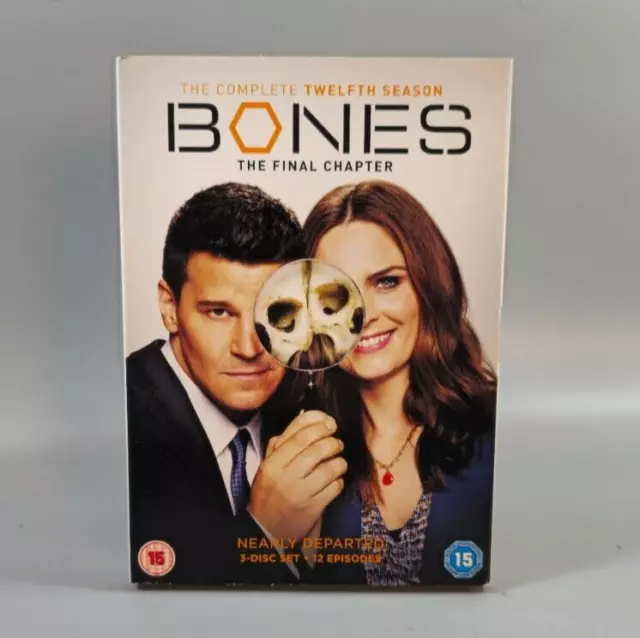 Bones: Season 12 - The Final Chapter [15] DVD Region 2 UK PAL FREE P&P