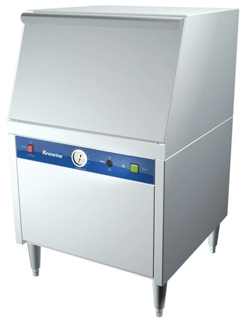 Krowne Metal GWD-24 24" Low Temp Underbar Glass Washer Door Style 30 Racks/hr