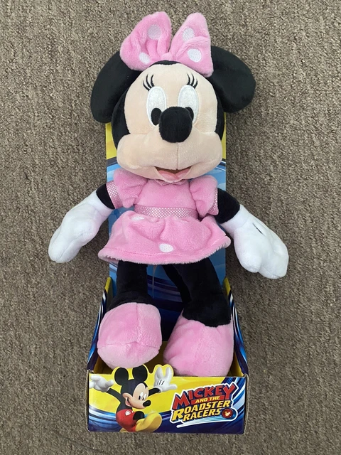 DISNEY MICKEY AND The Roadster Racers Minnie Mouse Plush Soft Toy £12.