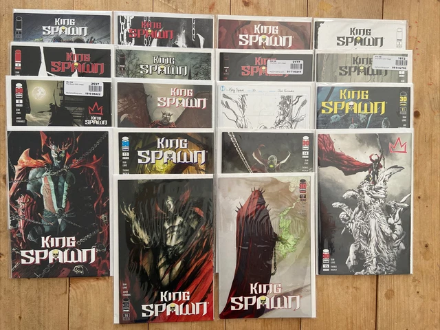 Image Comics Todd McFarlane King Spawn Lot HUGE #1-17 Free Shipping Key Issue