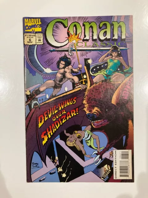 Conan Classic 6 excellent condition 1994 - reprints Conan The Barbarian 6