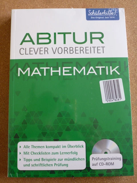 ABITUR MATHEMATIK - clever vorbereitet - Schülerhilfe - Buch EUR 14,70 ...