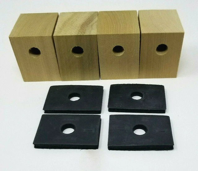 CHEVROLET CHEVY GMC Truck Bed Mounting Blocks With Pads 19341940 37.