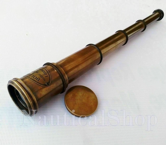 Jumelles De Style Vintage Nacre De Perle - Marine Spyglass Opéra - Fait Main Inde