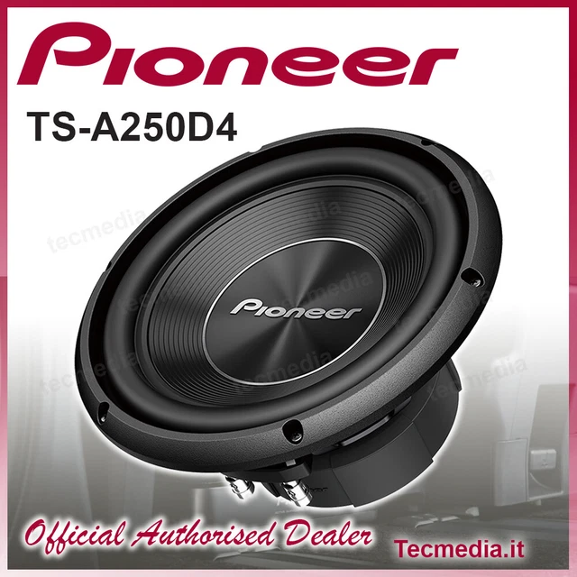 PIONEER TS-A250S4 CAISSON de Basse pour Voiture 1300W 25cm 10  EUR 80