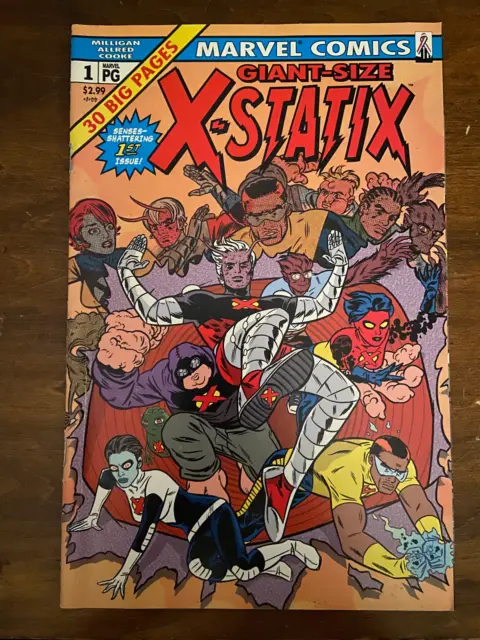 X-STATIX #1 (Marvel,2002) VF/+ Peter Milligan, Mike Allred