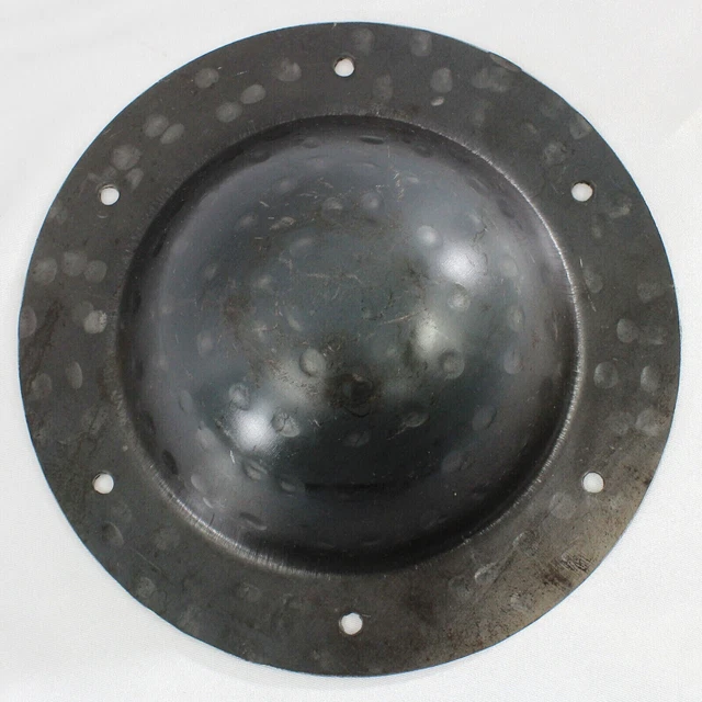 Medieval Iron Viking Shield Boss Heavy 12g Dark Steel Umbo Armor Shield Boss