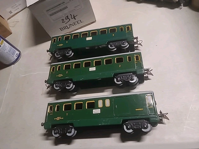 Hornby F Wagon Tender PLM De La Locomotive Carénée 020 - B14 En O Carne 020   B14 En O Ancien