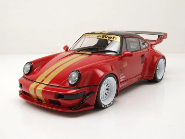 Ixo 1:18 Porsche 911 (997) RWB Rauh-Welt rouge 18CMC168.22 modèle