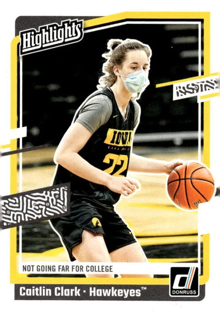 CAITLIN CLARK 2024 NIL College Collection Highlights #H5 Iowa Fever Pa