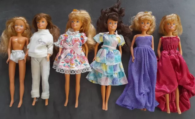 Vintage Cassie Doll Bundle X 6