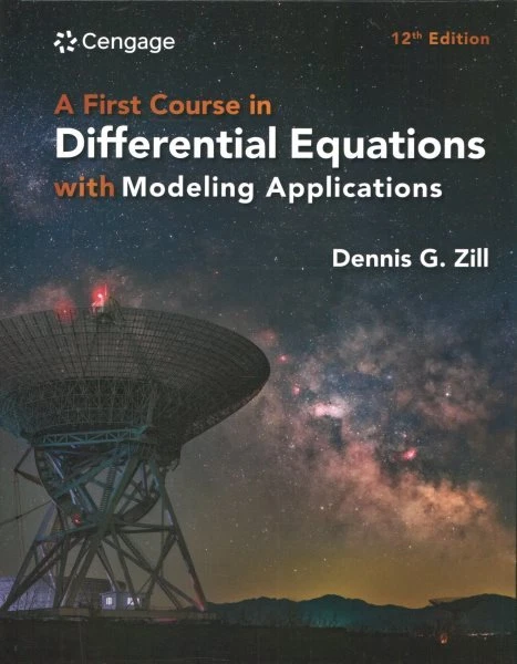 First Course in Differential Equations With Modeling Applications, Hardcover ...