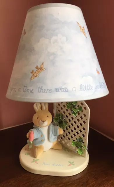Nursery Lamp Peter Rabbit with Shade