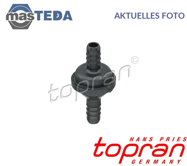 114 929 Ventil Luftsteuerung-Ansaugluft Topran Neu Oe Qualität