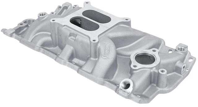 Summit Stage 1 Intake Manifold Chevy SBC 283 327 350 Fits Stock Heads 226012