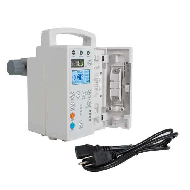 USA FDA Medical Infusion Pump Fluid Infusion With Audible Alarm For Human/Animal