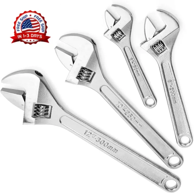 llave inglesa ajustable kit set de llaves herramientas para plomeria tubos 4pcs