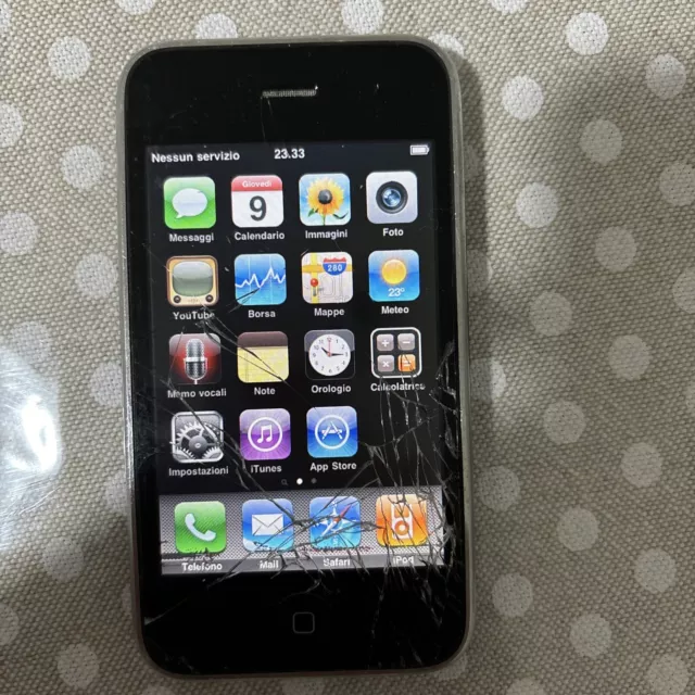 Apple iPhone 3G 8gb A1241 Nero Black 560