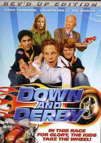 Down and Derby (DVD) (Pat Morita, Lauren Holly, Greg Germann, Adam Hicks) NEW