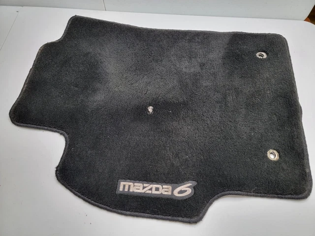 09-13 Mazda 6 Driver Front LH Floor Mat Dark Gray OEM Floor Covering Blemish