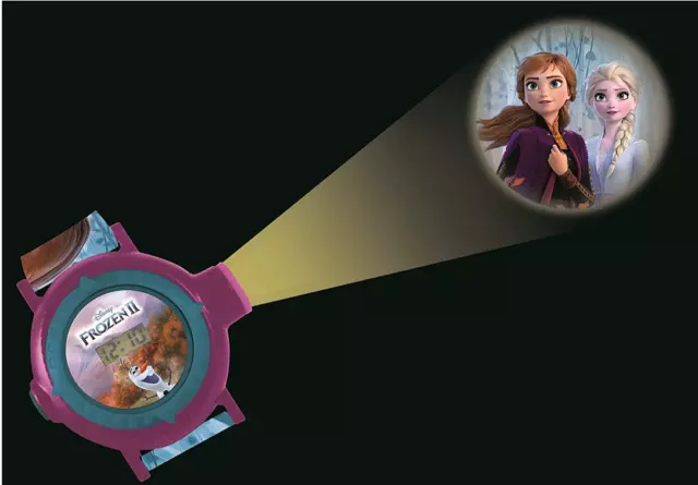 Montre Disney La Reine Des Neiges - Bracelet Anna Et Elsa Pour Petites Filles