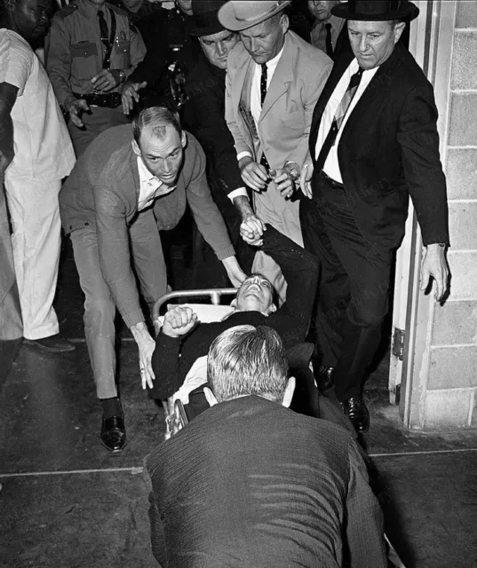 8x10 Print Jack Ruby Shot Killed Lee Harvey Oswald JFK Assassination 1963 #HAE