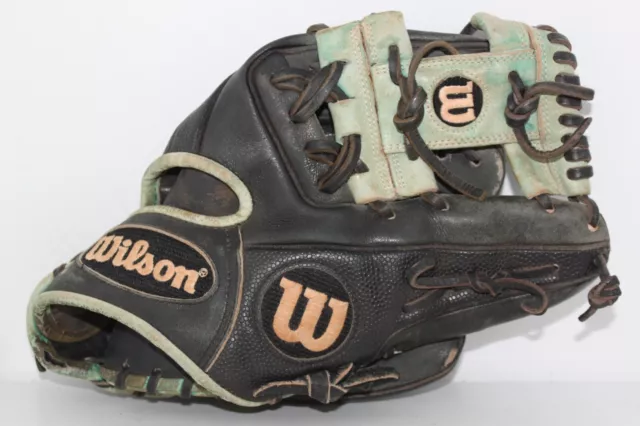 Wilson A2000 RC22 GM 11.5" Baseball Glove RH Thrower Black Teal Robinson Cano