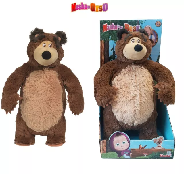 Masha e Orso - Orso peluche 40 cm 109301066 Simba -nuovo-Italia