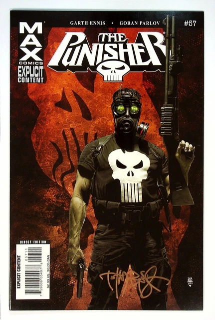 Punisher #57 Vol 5 Signed by Tim Bradstreet Marvel Comics 2004